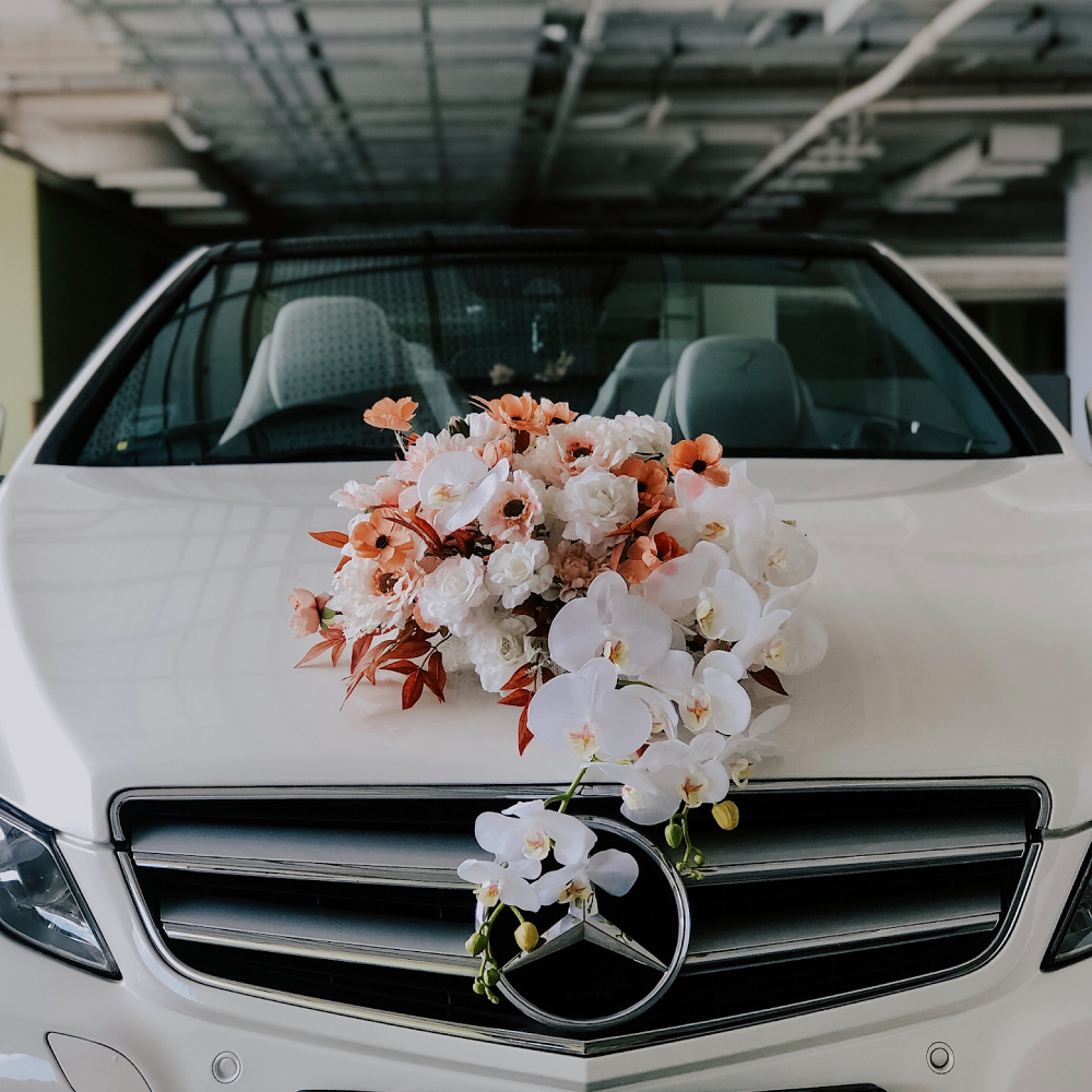 Car Flower Decoration Singapore | Best Flower Site